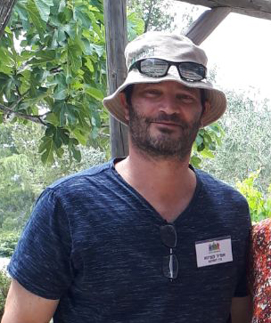 Amir Ktina, volunteers coordinator in Ein HaShofet